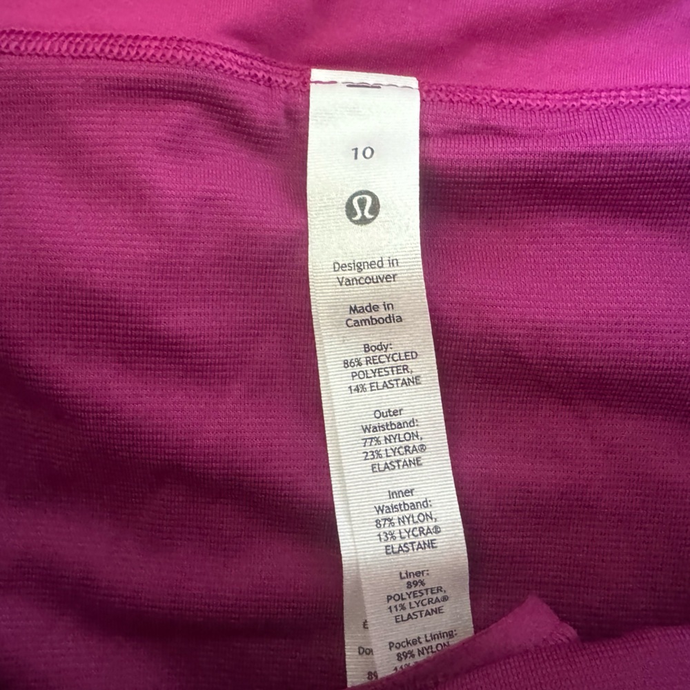 lululemon athletica Hot Pink Athletic Shorts - Picture 8 of 8